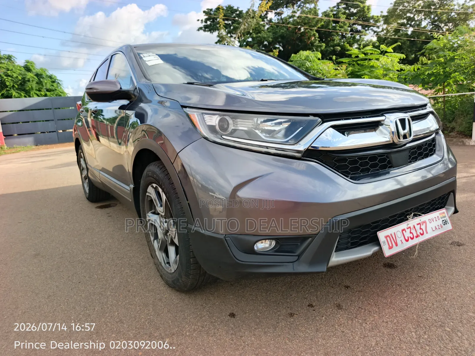 Honda CR-V EX AWD 2020 Gray