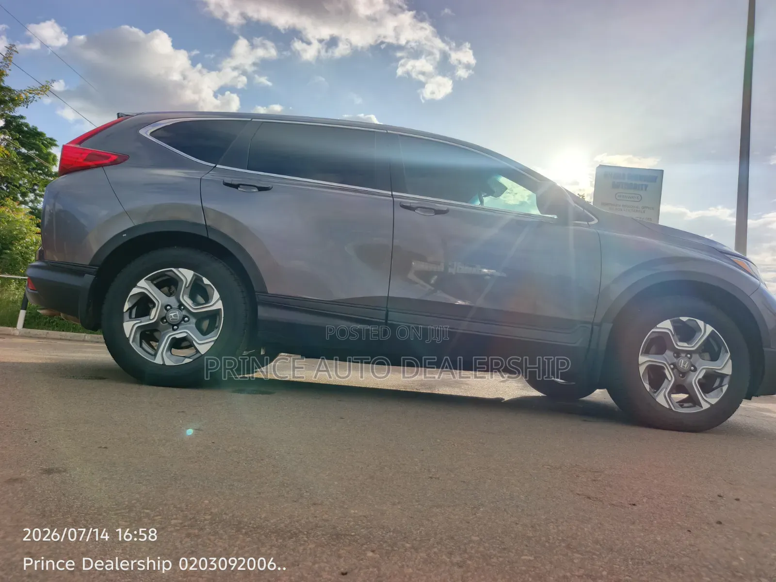 Honda CR-V EX AWD 2020 Gray
