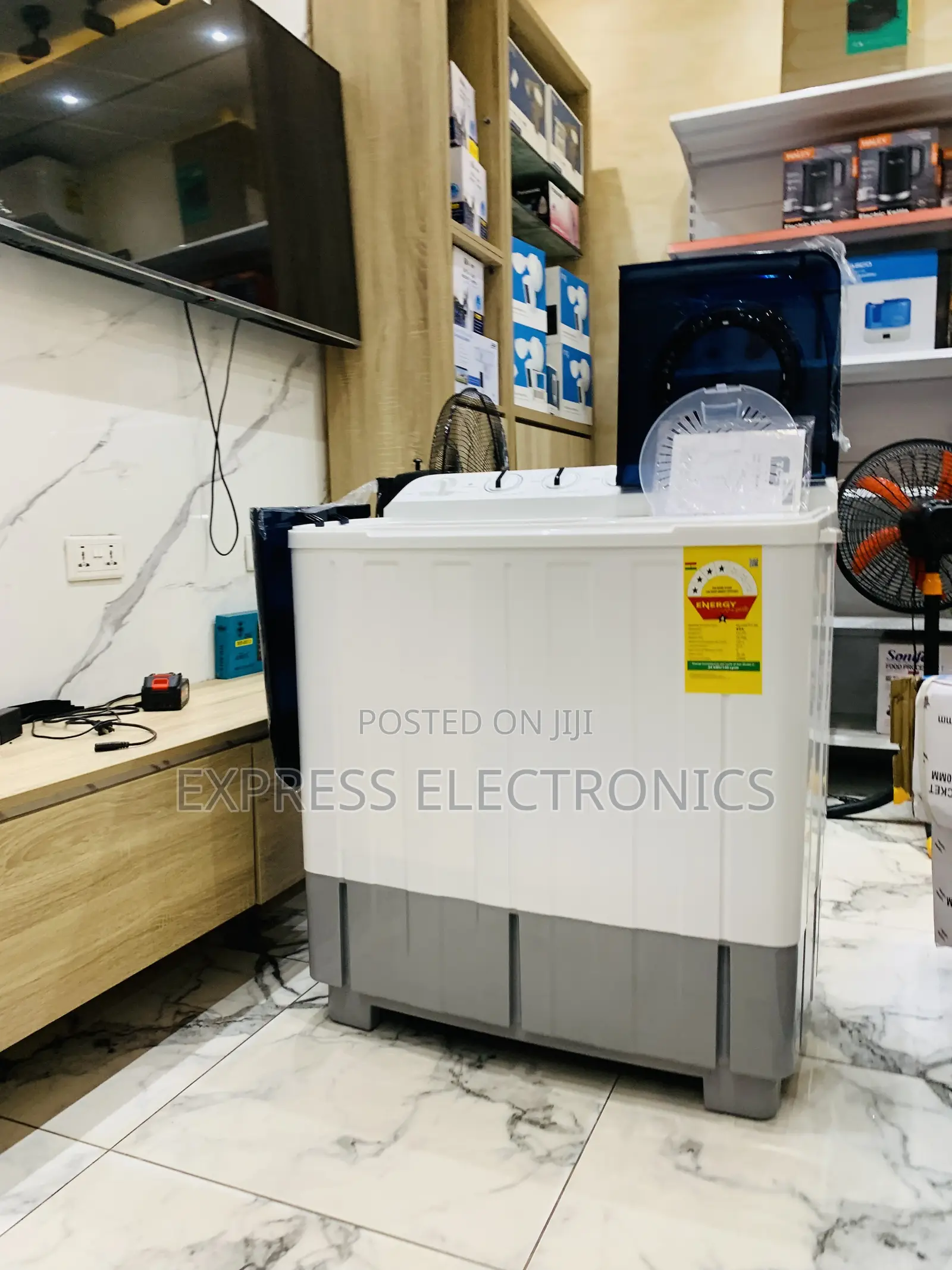Available at 10GiG Store TCL 10.5kg Top Loading Washing Machine