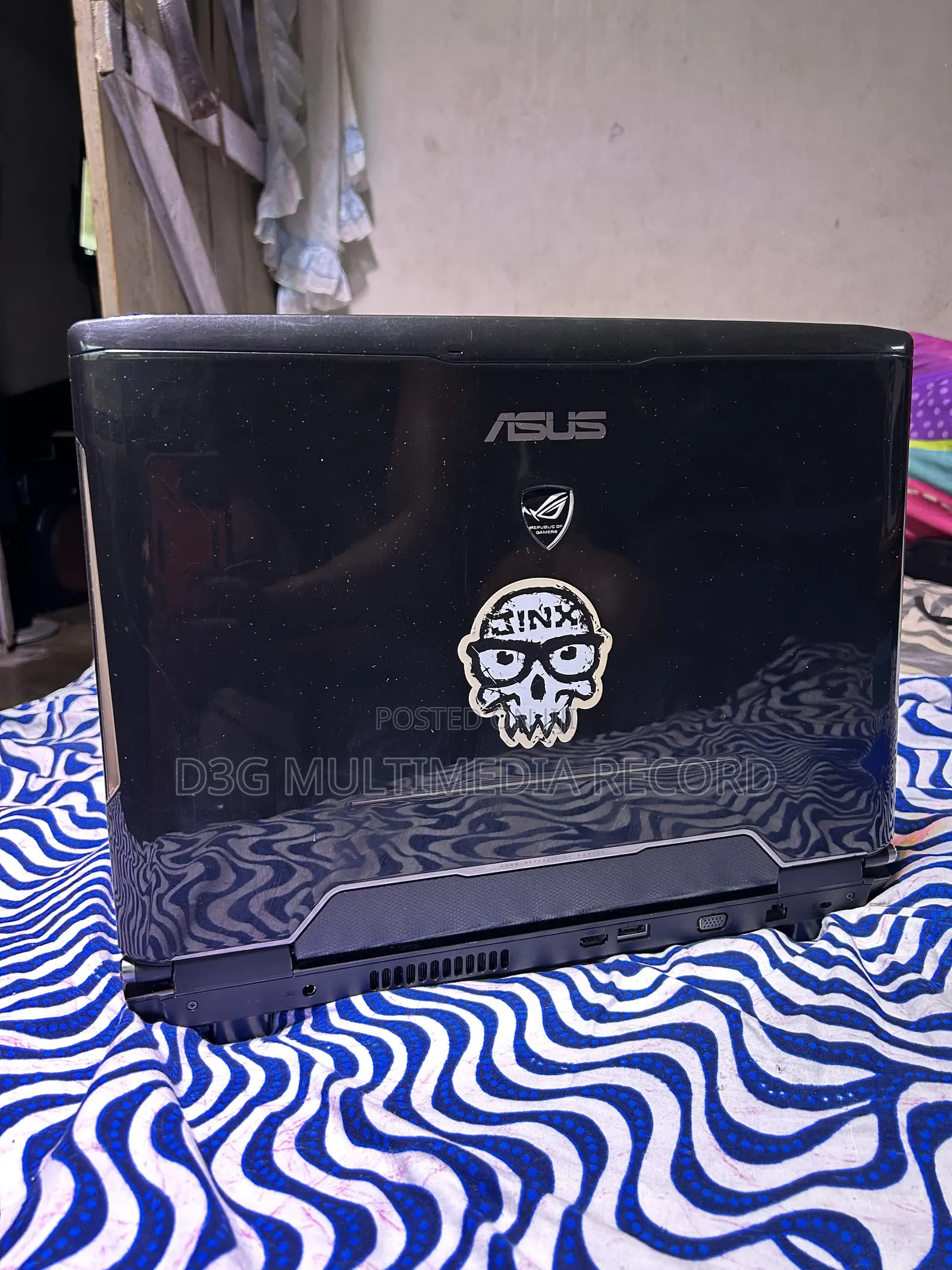 Laptop Asus G71G 8GB Intel Core 2 Quad HDD 500GB