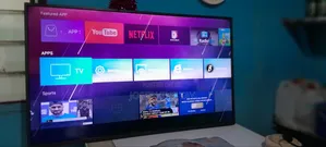 Slightly Used Synix 50-Inch Smart Android TV for Sale