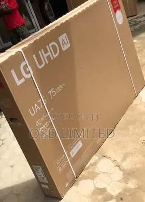 Sleek Design, Epic Scale: The LG 75" UHD Smart TV for Every Home.