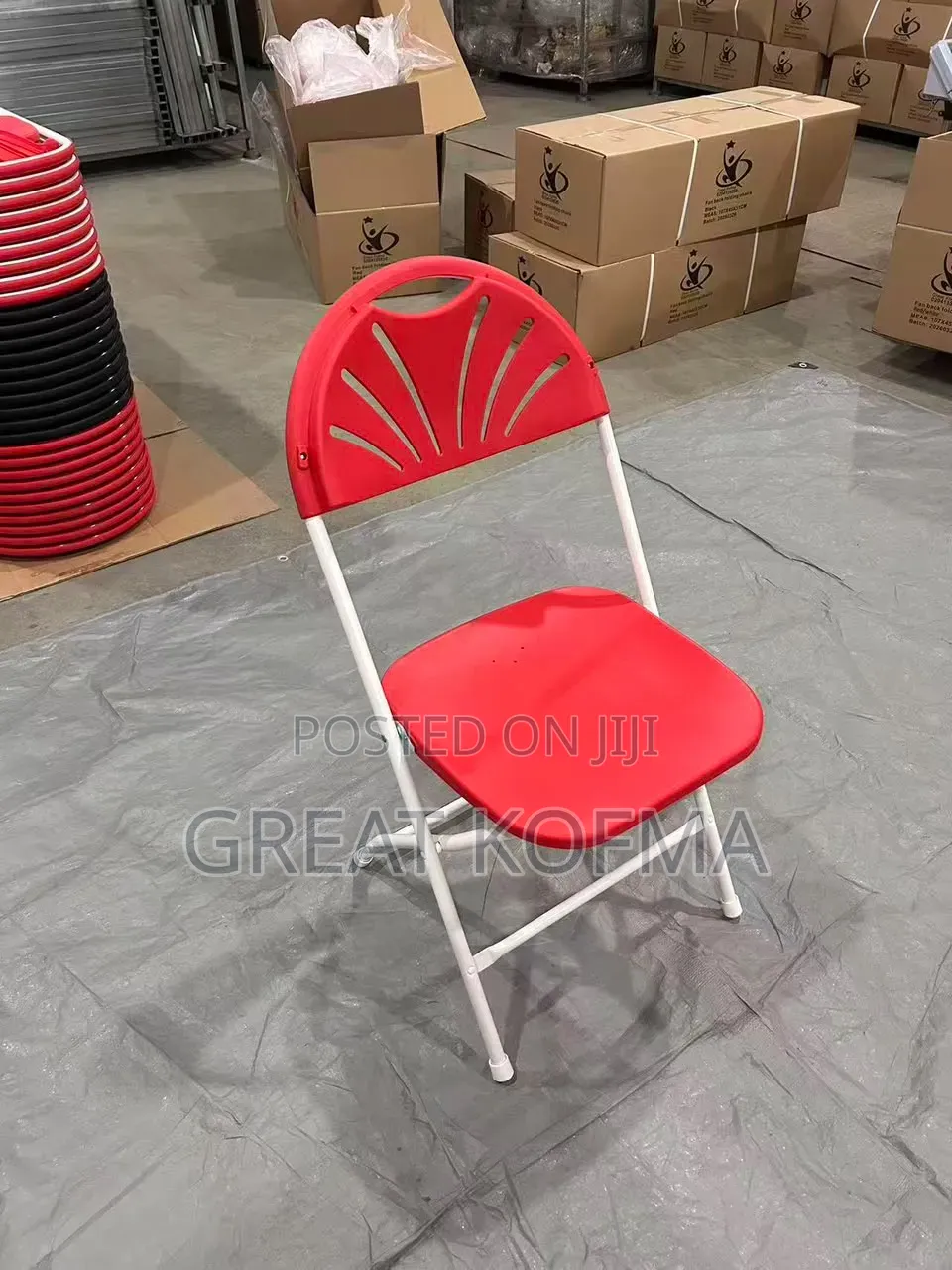 Flat Back Foldable Chairs Kofma
