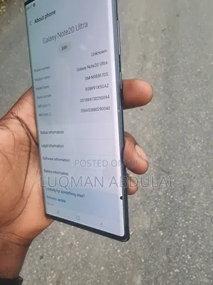 Samsung Galaxy Note 20 Ultra 256 GB Black