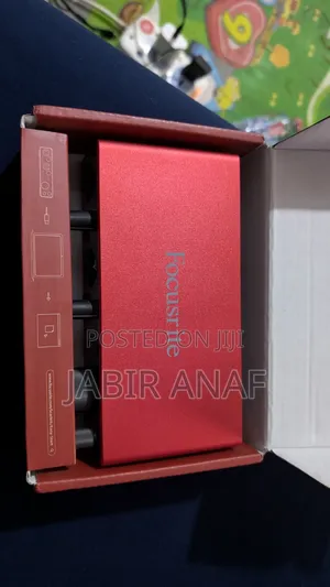Focusrite Scarlett Audio Interface.