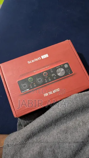 Focusrite Scarlett Audio Interface.