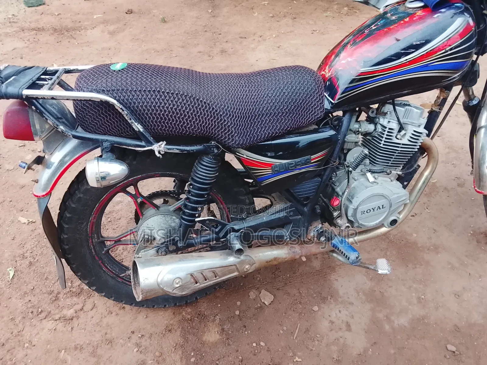 Haojue HJ125-8K 2015 Black