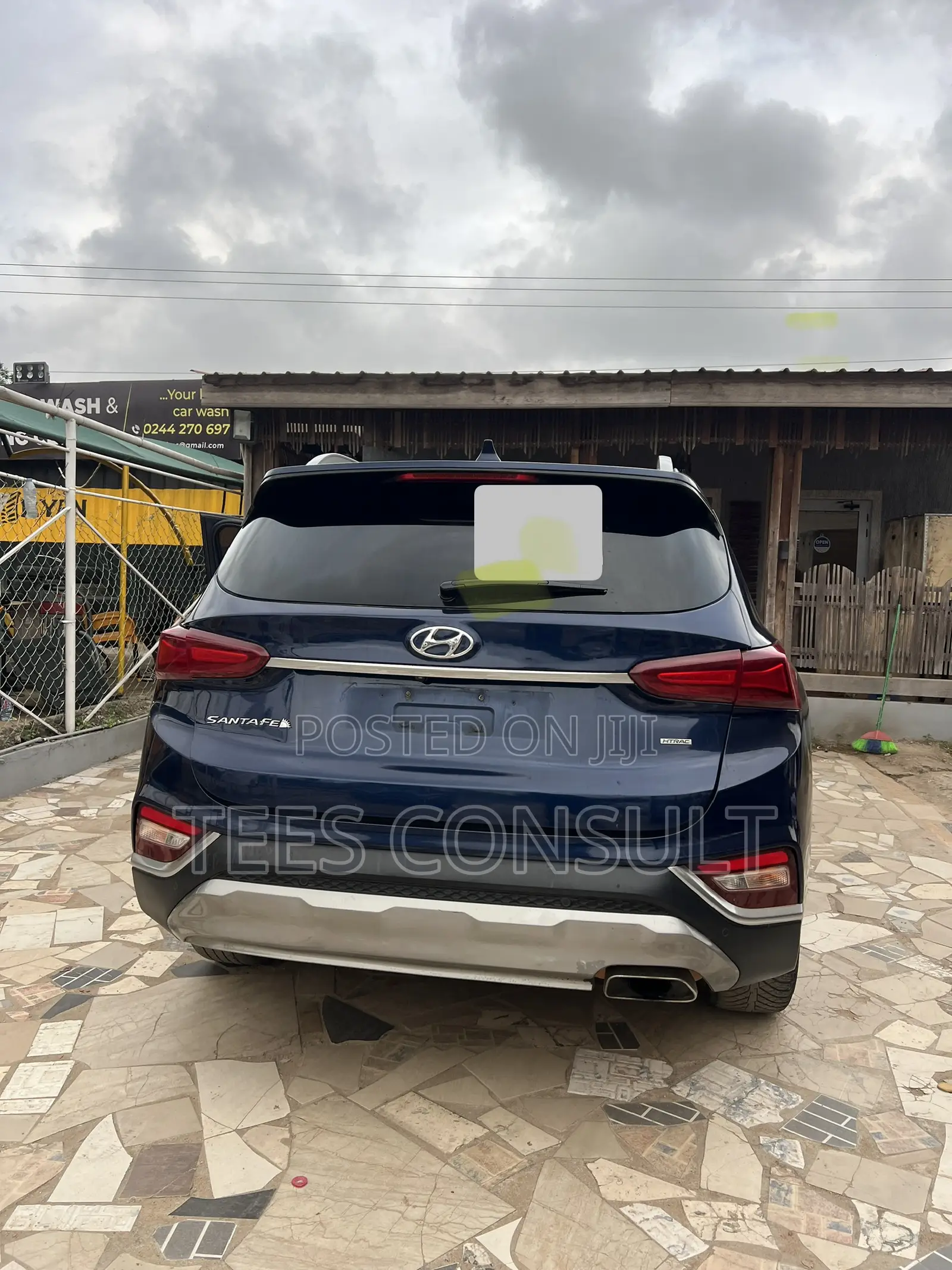 Hyundai Santa Fe 2019 Blue