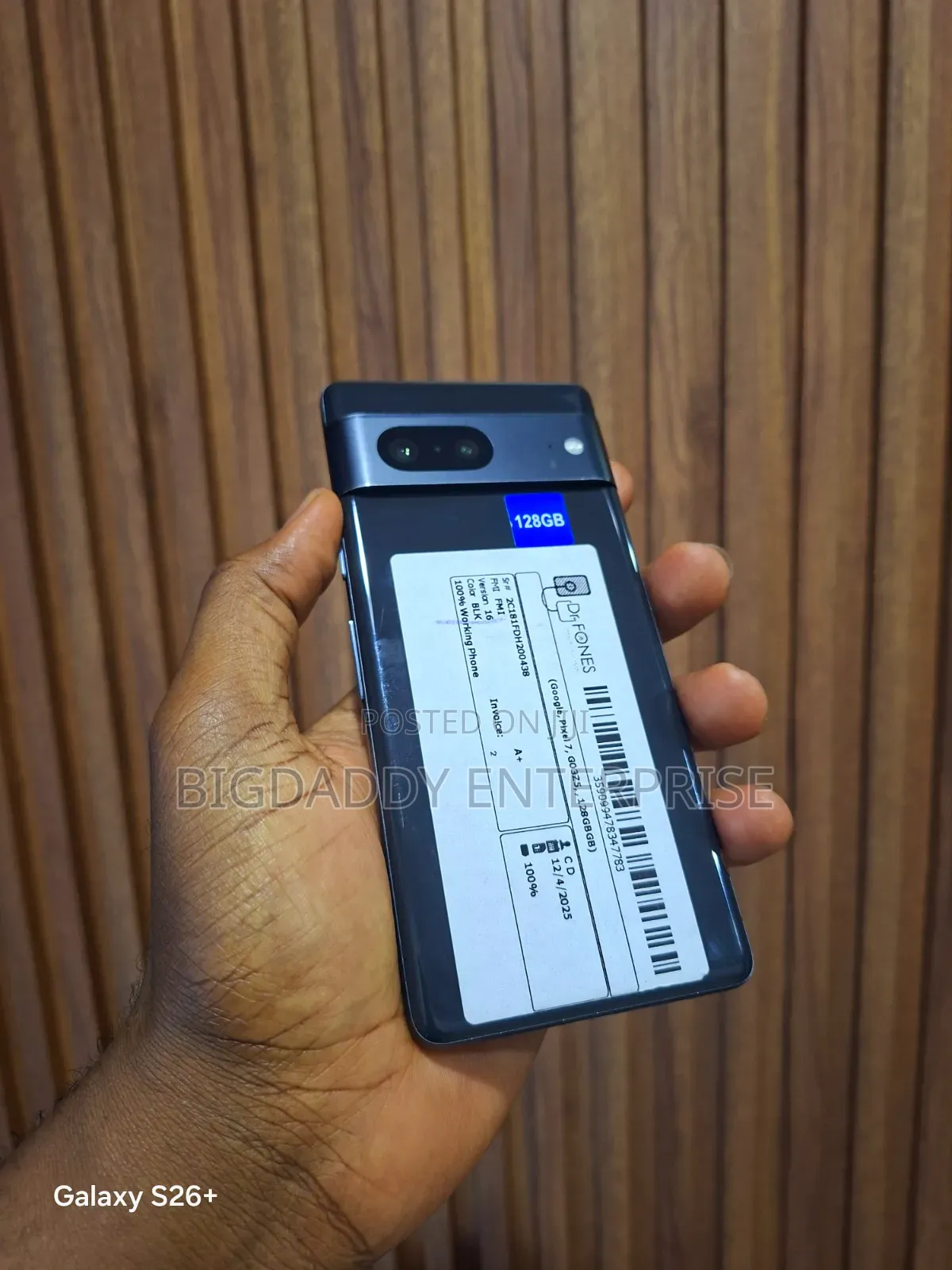 Google Pixel 7 128 GB Black
