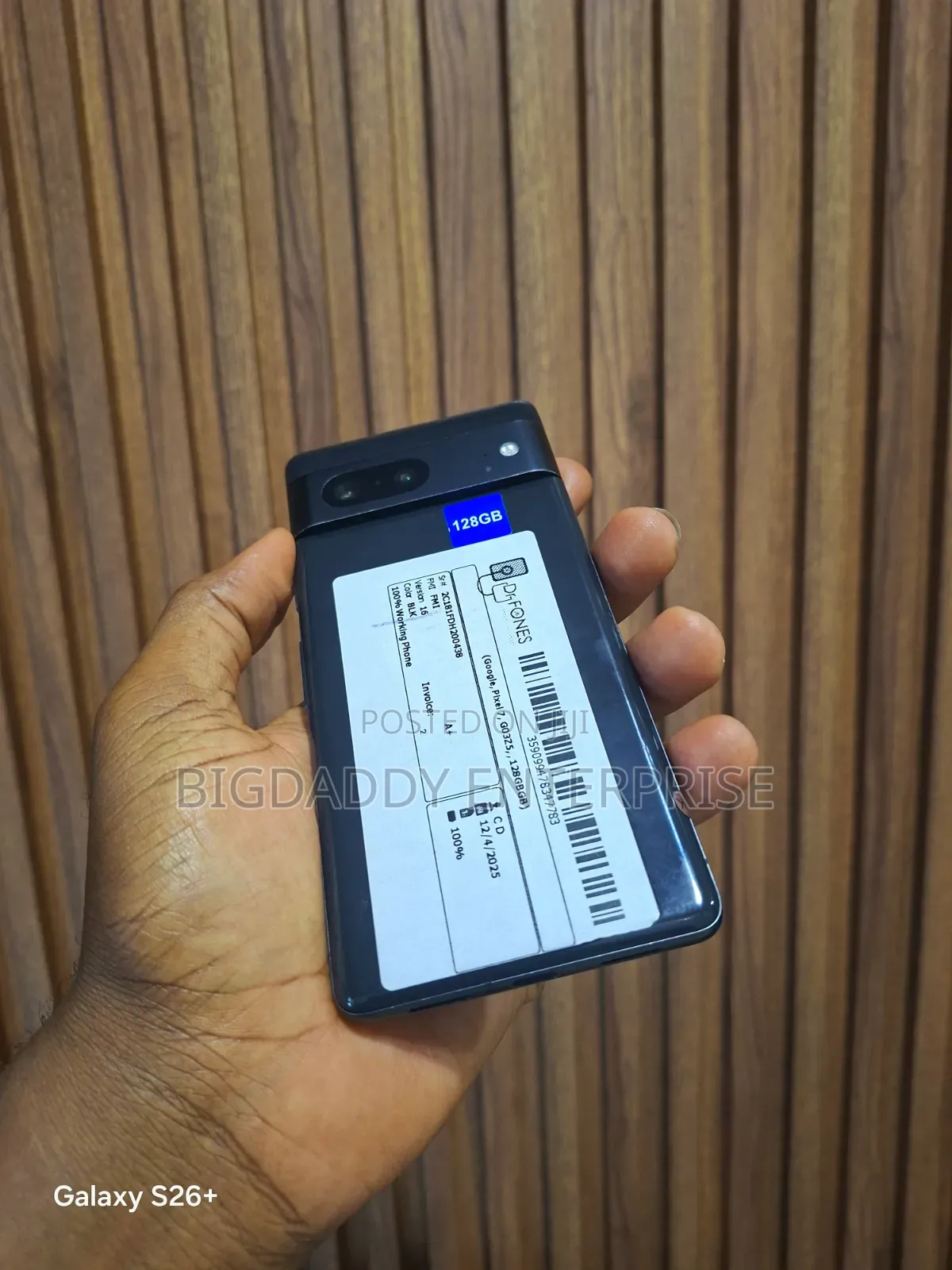 Google Pixel 7 128 GB Black
