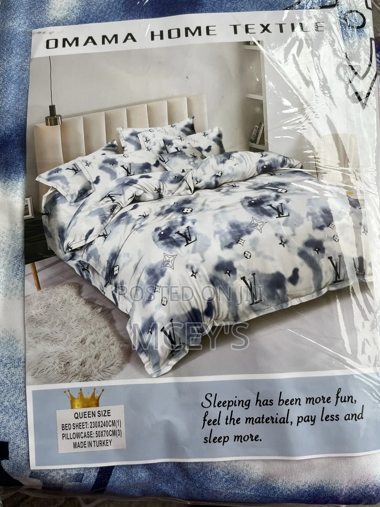 Double Bedsheet 3pcs Set