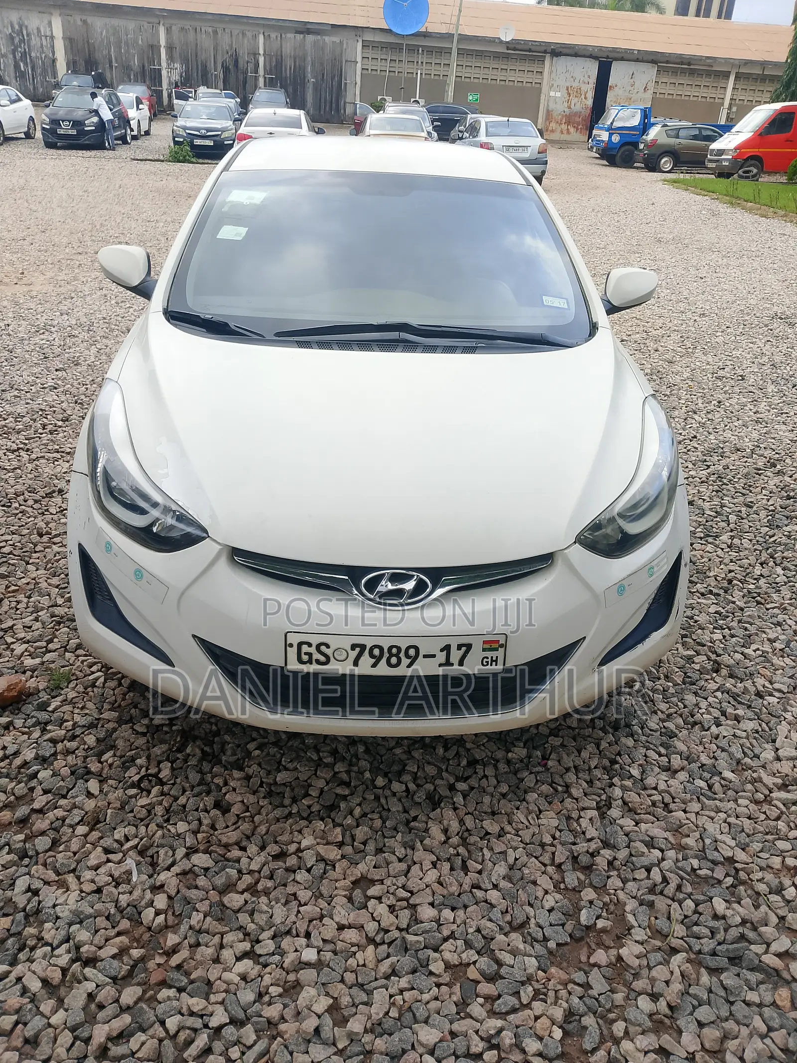 Hyundai Elantra Limited 4dr Sedan (1.8L 4cyl 6A) 2015 White