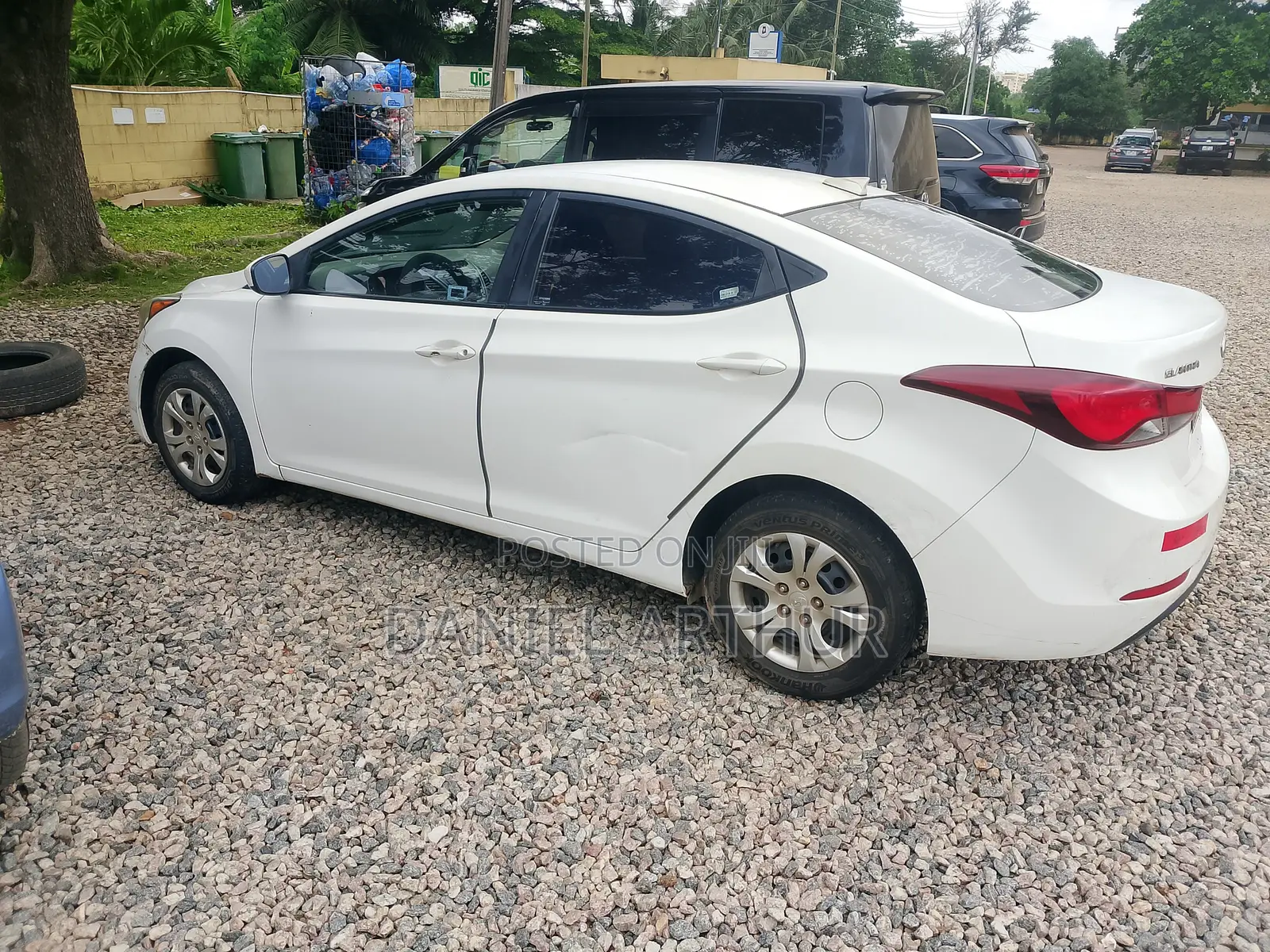 Hyundai Elantra Limited 4dr Sedan (1.8L 4cyl 6A) 2015 White