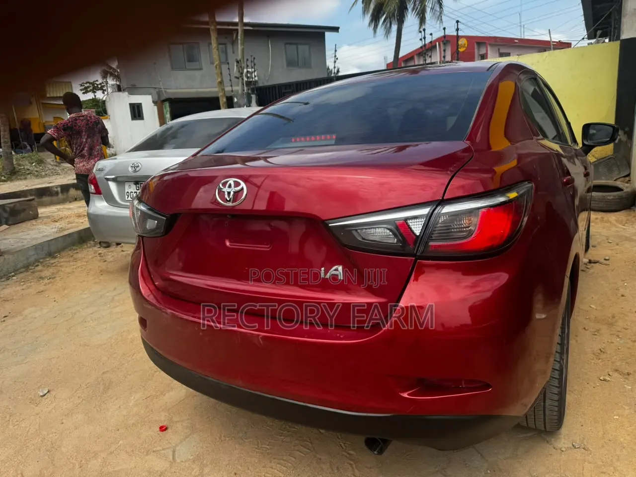 Toyota Yaris iA 1.5 FWD 2018 Burgundy