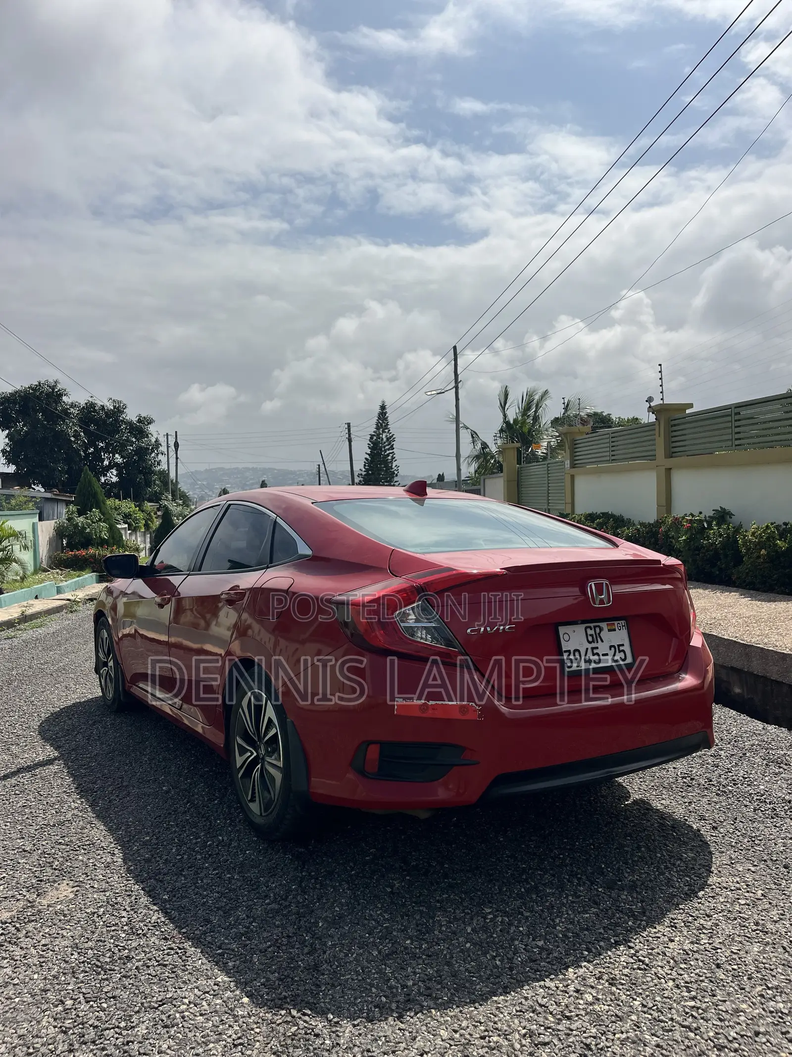 Honda Civic 2017 Red