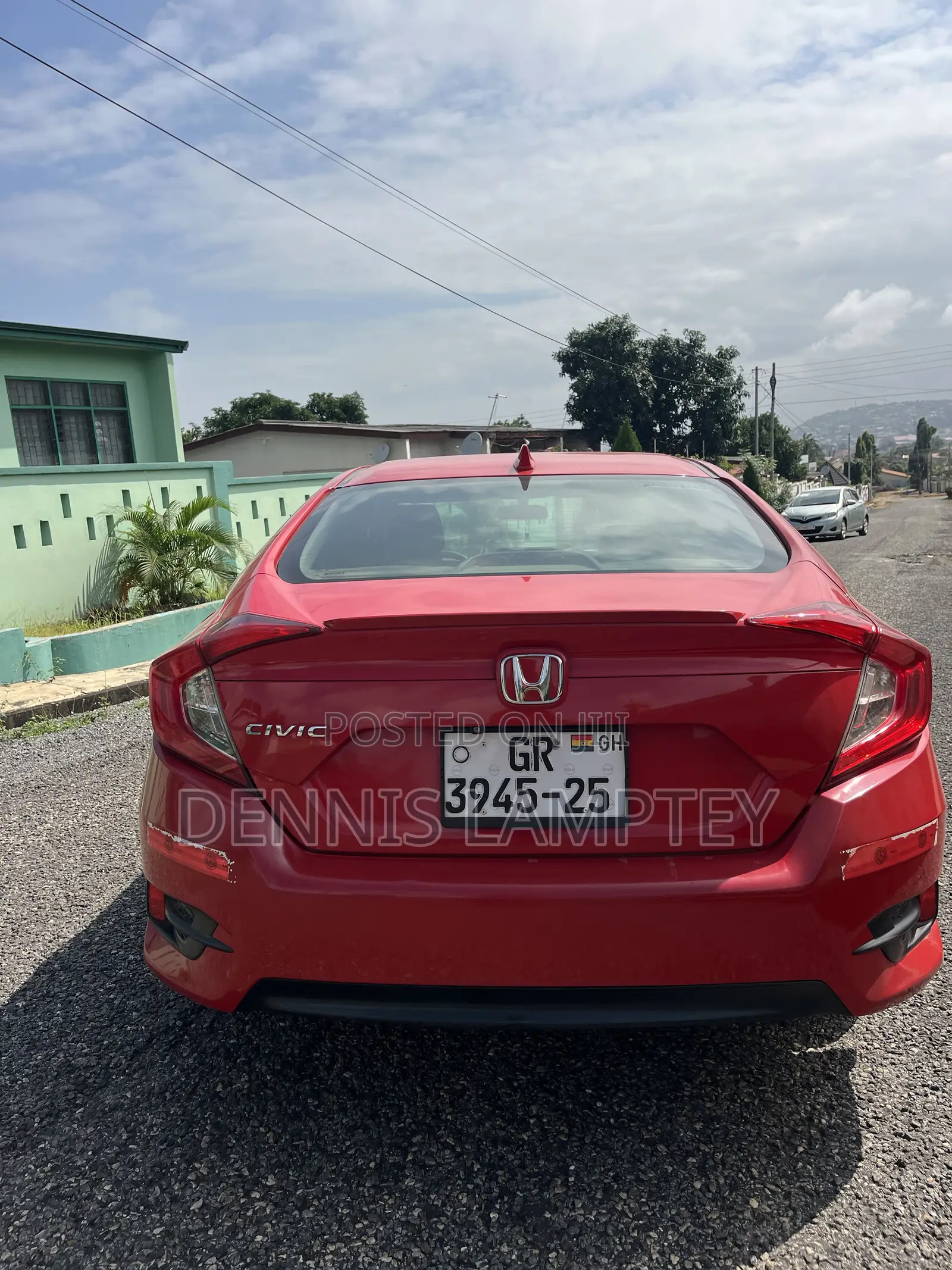 Honda Civic 2017 Red