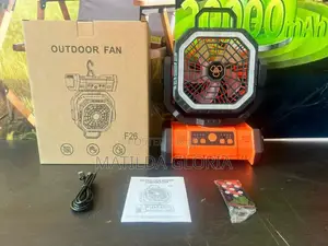 Portable Fan 4 in 1 With Power Bank ,A Touch and Remote Control