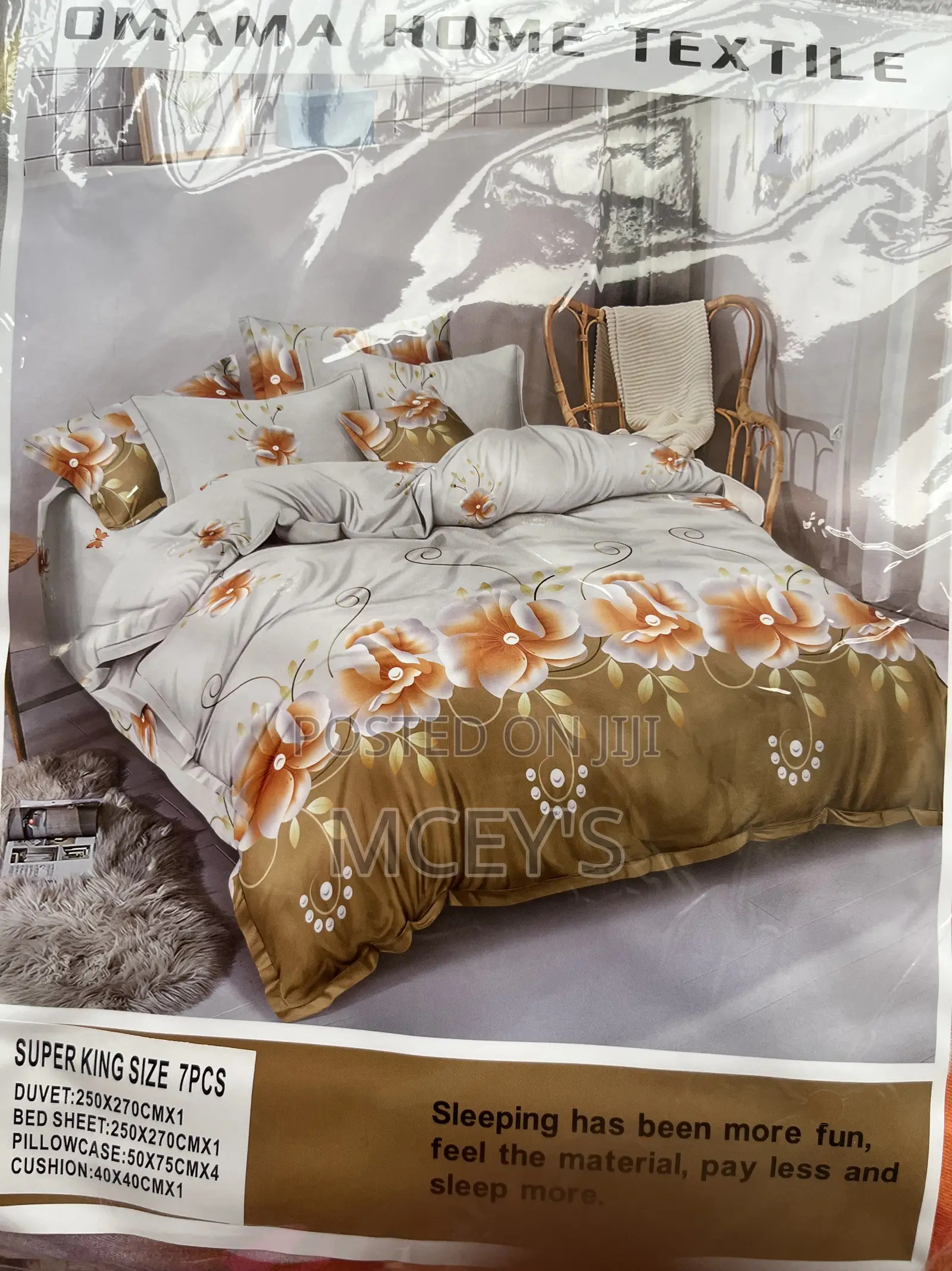 Super King Size Duvet Set 100% Cotton