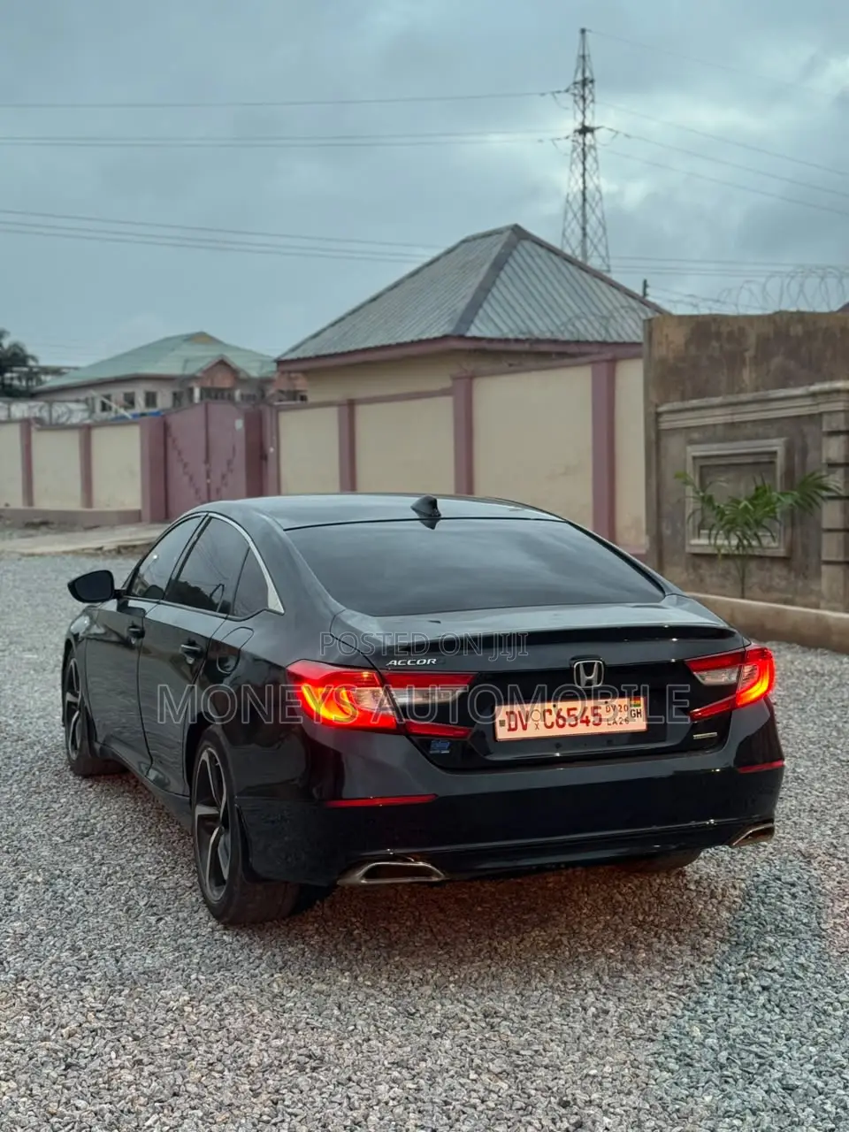 Honda Accord Sport (2.0L 4cyl Turbo 10A) 2019 Black