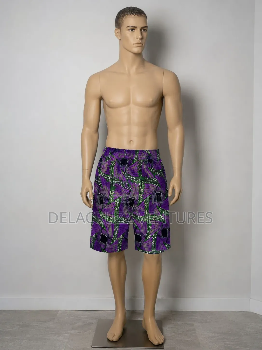 Ankara African Print Shorts for Women