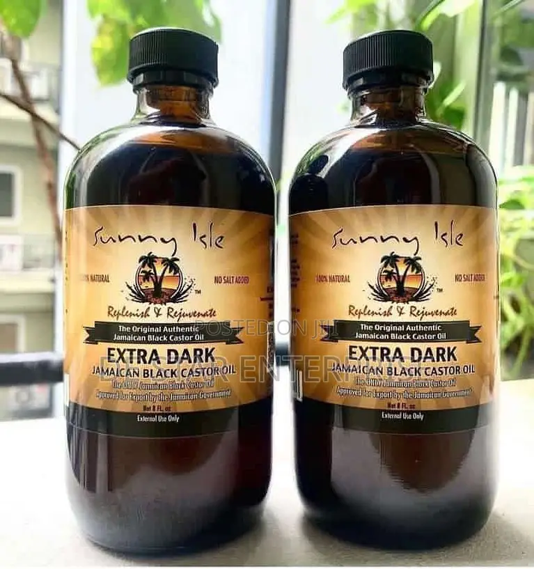 Sunny Isle Extra Dark Jamaican Black Castor Oil, 8 Fl. Oz.