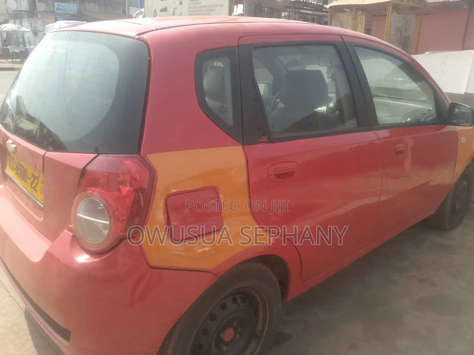 Chevrolet Aveo 2012 Red