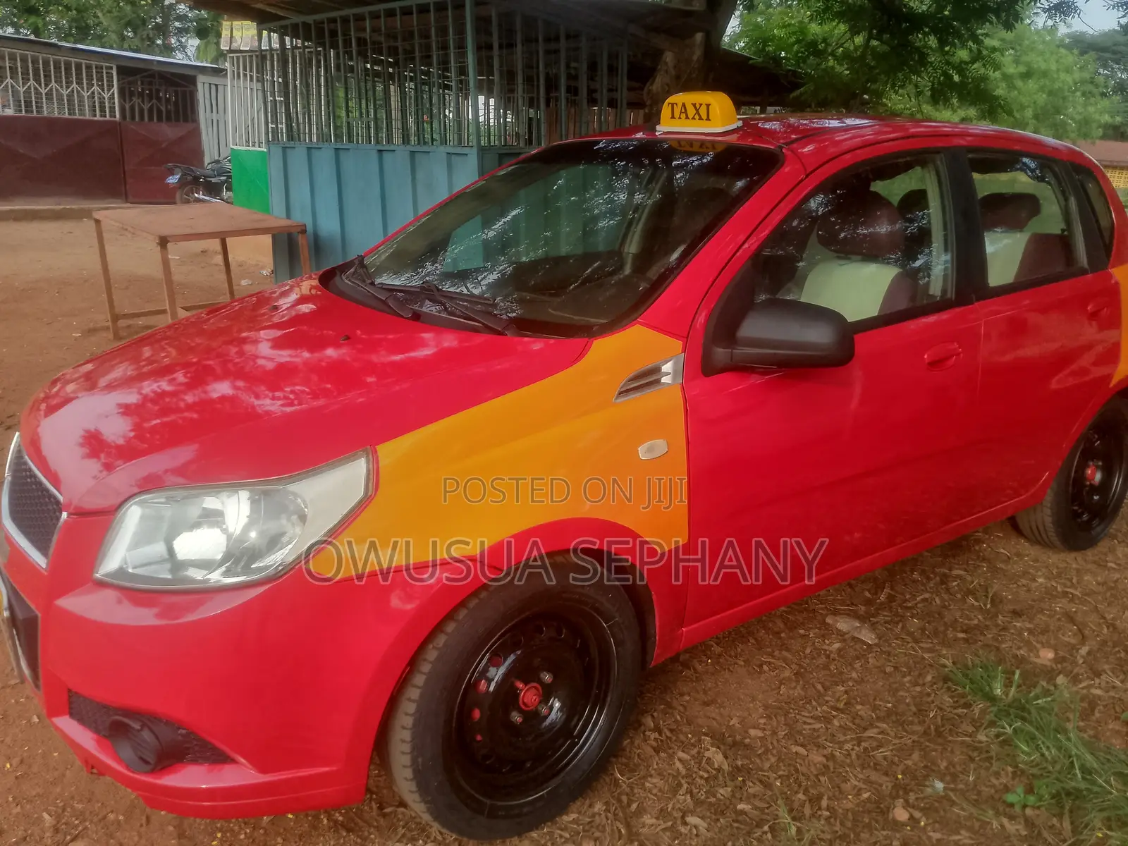 Chevrolet Aveo 2012 Red