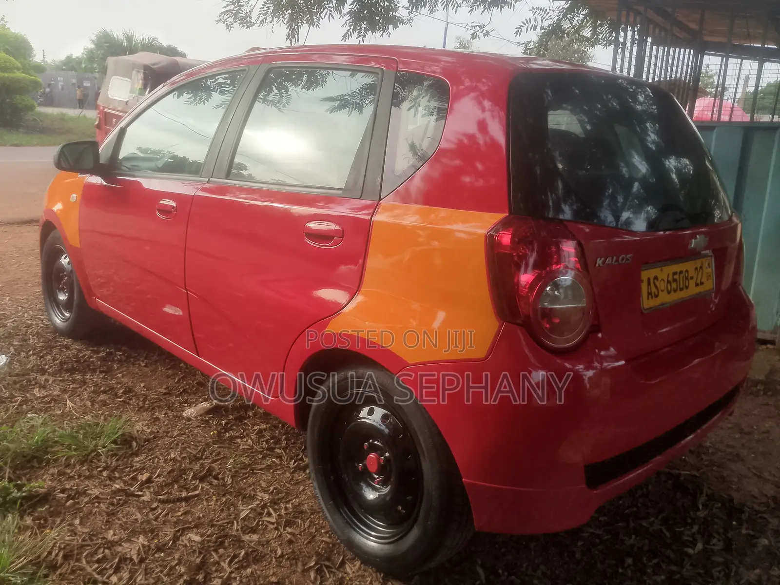 Chevrolet Aveo 2012 Red