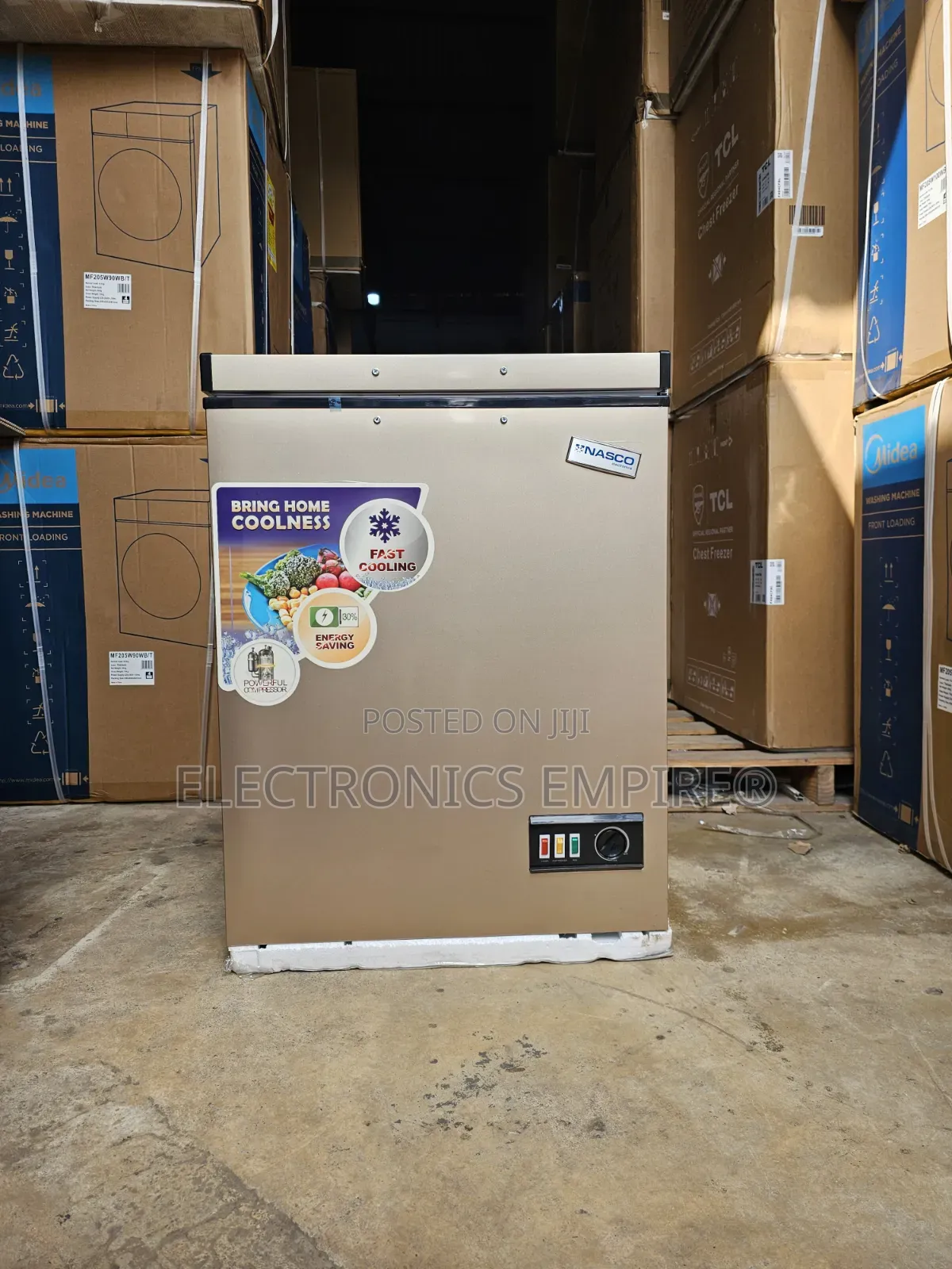 Nasco Chest Freezer (Nas 175fl) 138Ltrs