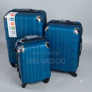 Plastic Travelling Bags 3in1 (With System Locks)