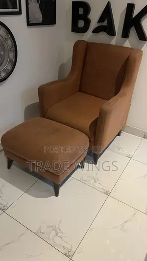 Relaxation Sofa Chair Brown for Sale