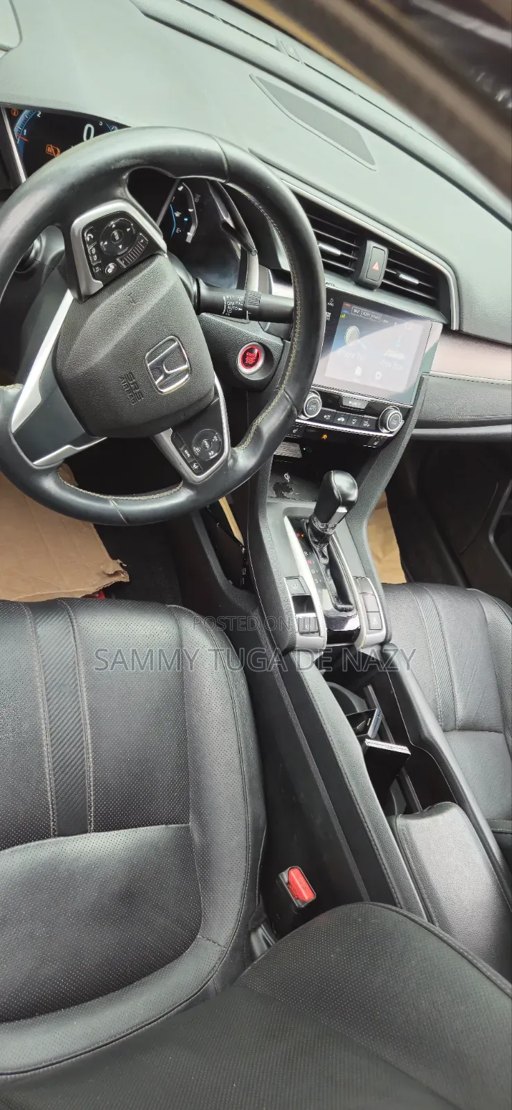 Honda Civic Touring 4dr Sedan (1.5L 4cyl) 2017 Gray