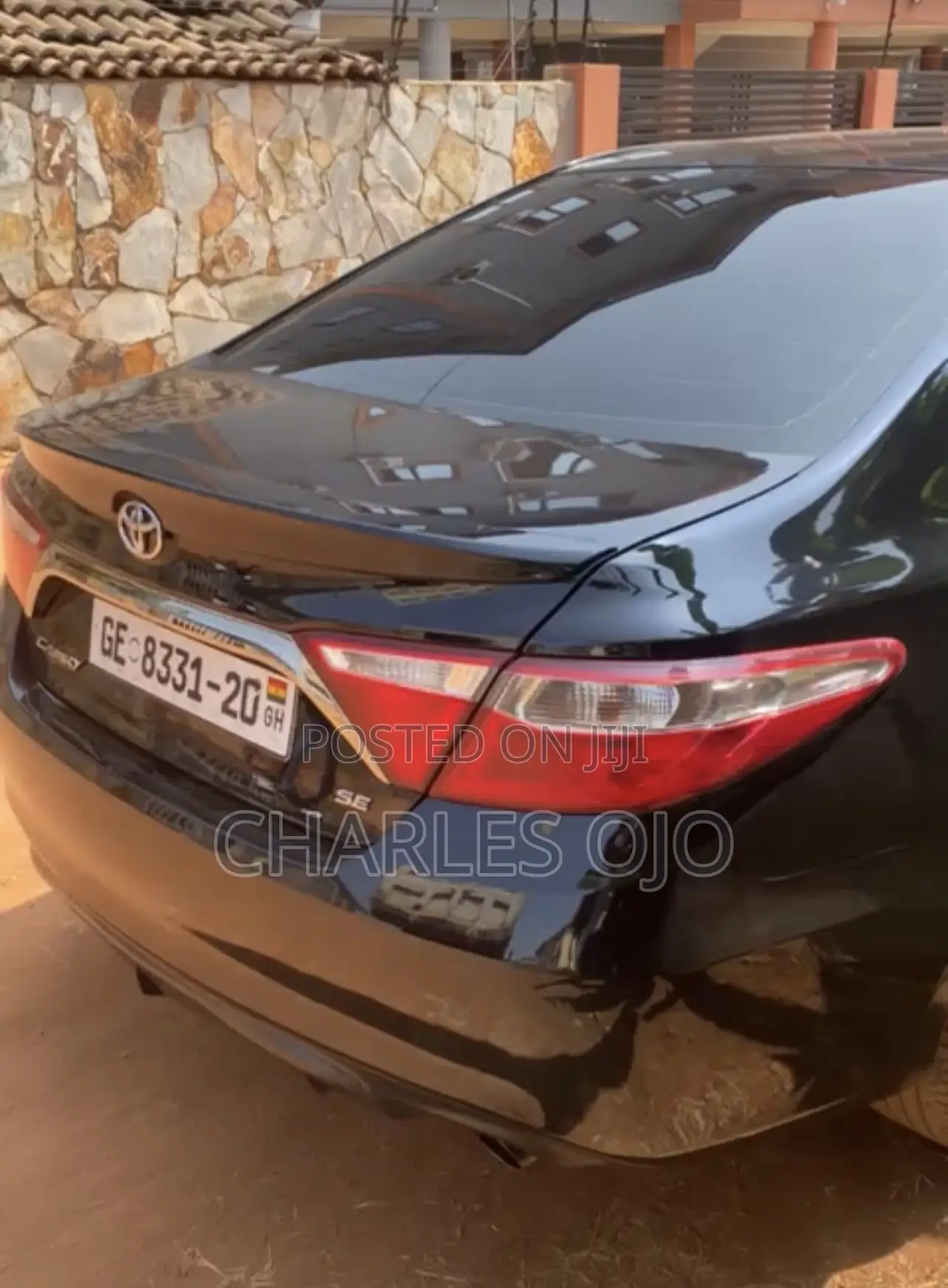Toyota Camry SE 4dr Sedan (2.5L 4cyl 6A) 2015 Black