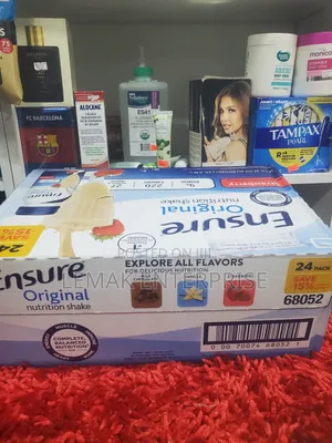 Ensure Original Nutrition Protein Shake Strawberry Flavor 24 Packs