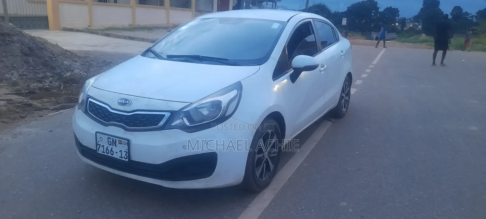 Kia Rio 2013 White