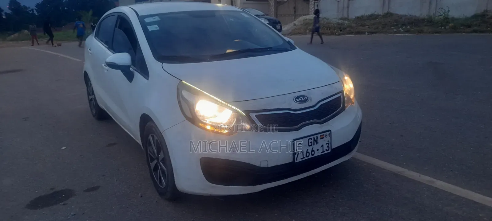 Kia Rio 2013 White
