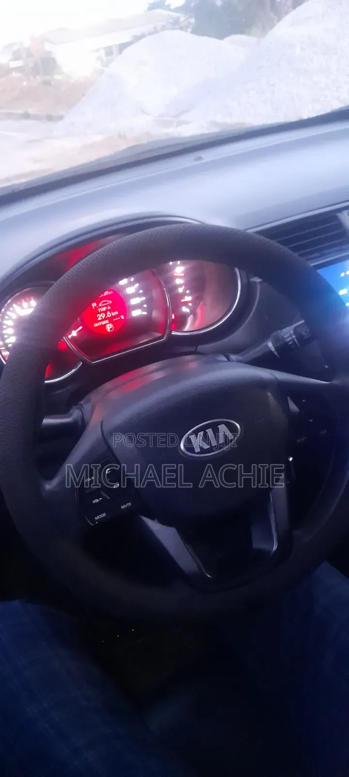 Kia Rio 2013 White