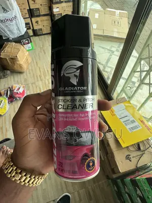 Sticker and Pitch Cleaner