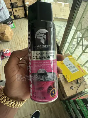 Sticker and Pitch Cleaner