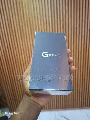 New LG G8 Thinq 128 GB Black