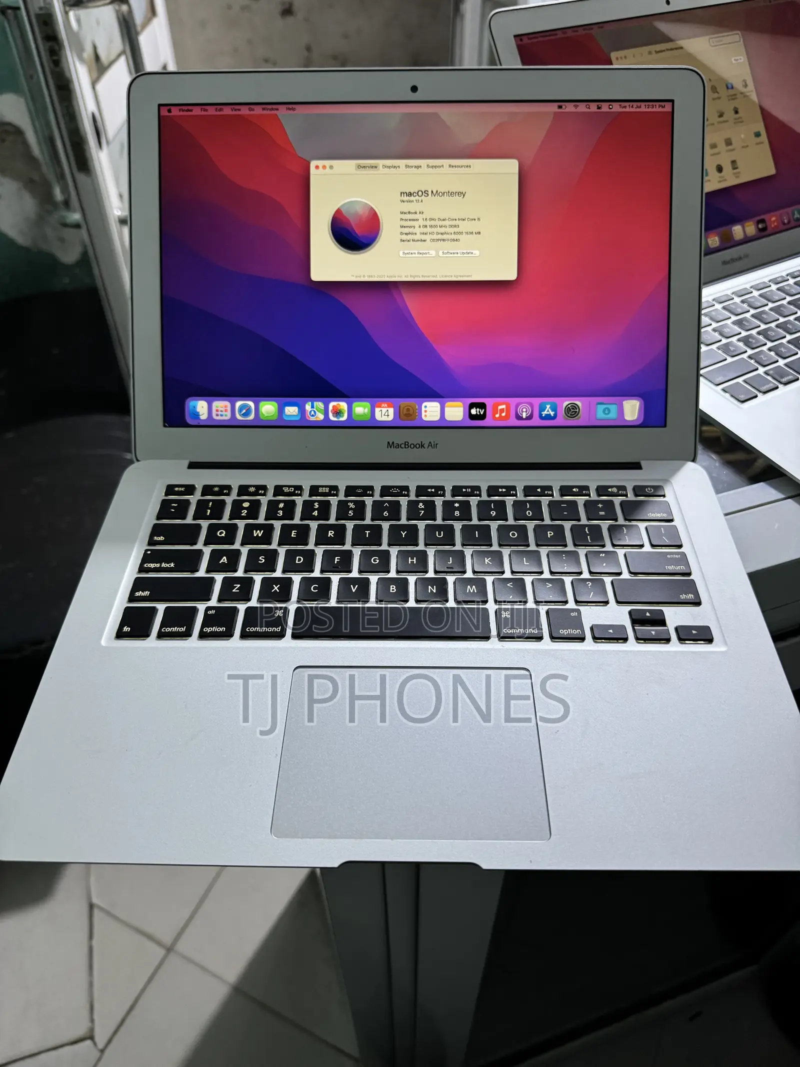 Laptop Apple MacBook Air 2015 4GB Intel Core i5 SSD 128GB