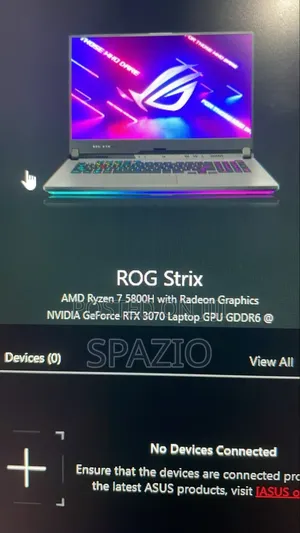 Laptop Asus ROG Strix G731G 16GB AMD Ryzen 7 SSD 512GB