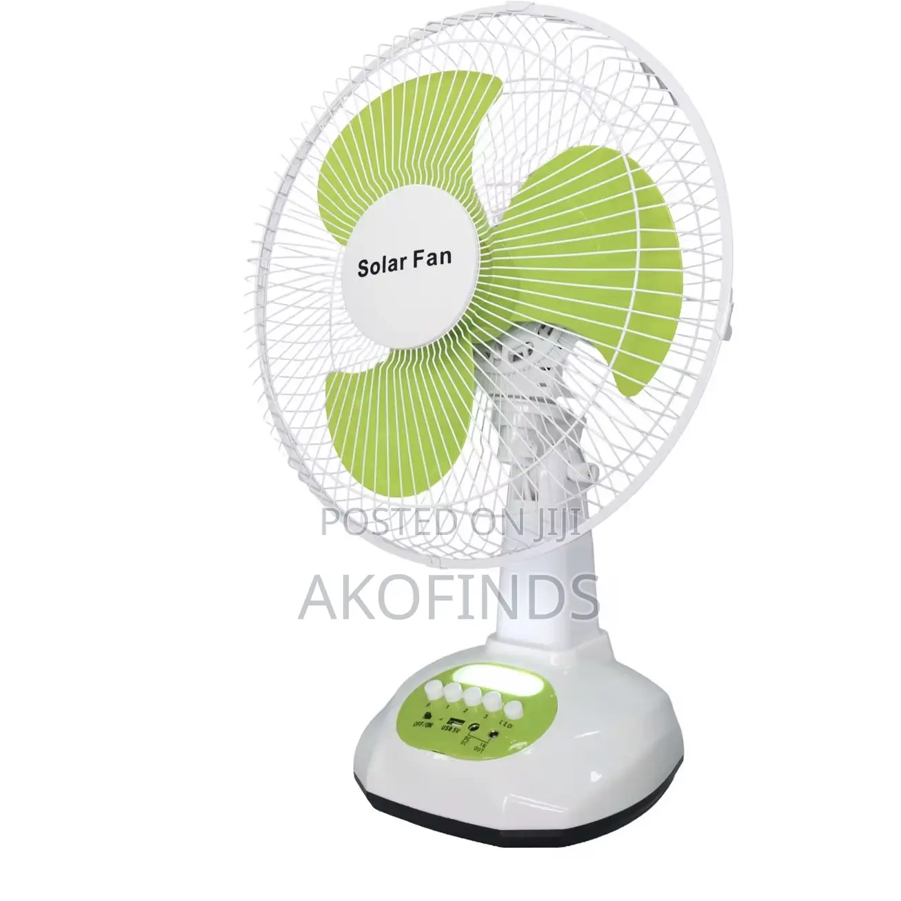 Solar Fan Long Battery Life 16inches and 12inches