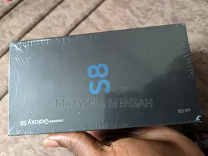 New Samsung Galaxy S8 64 GB Black