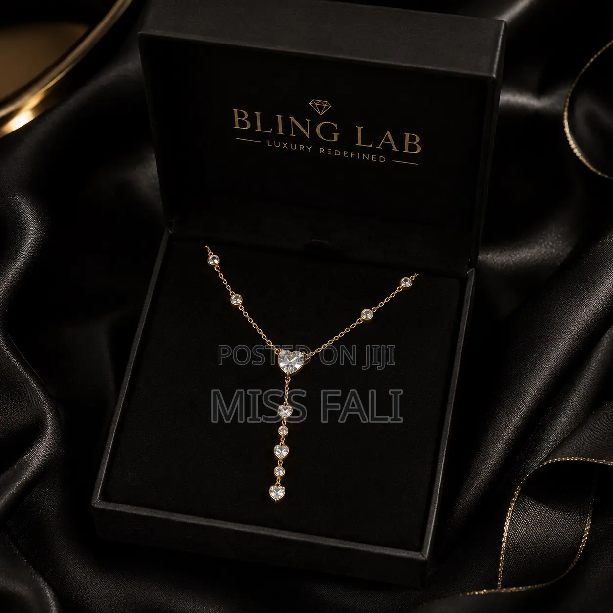 Amour Cascade Necklace
