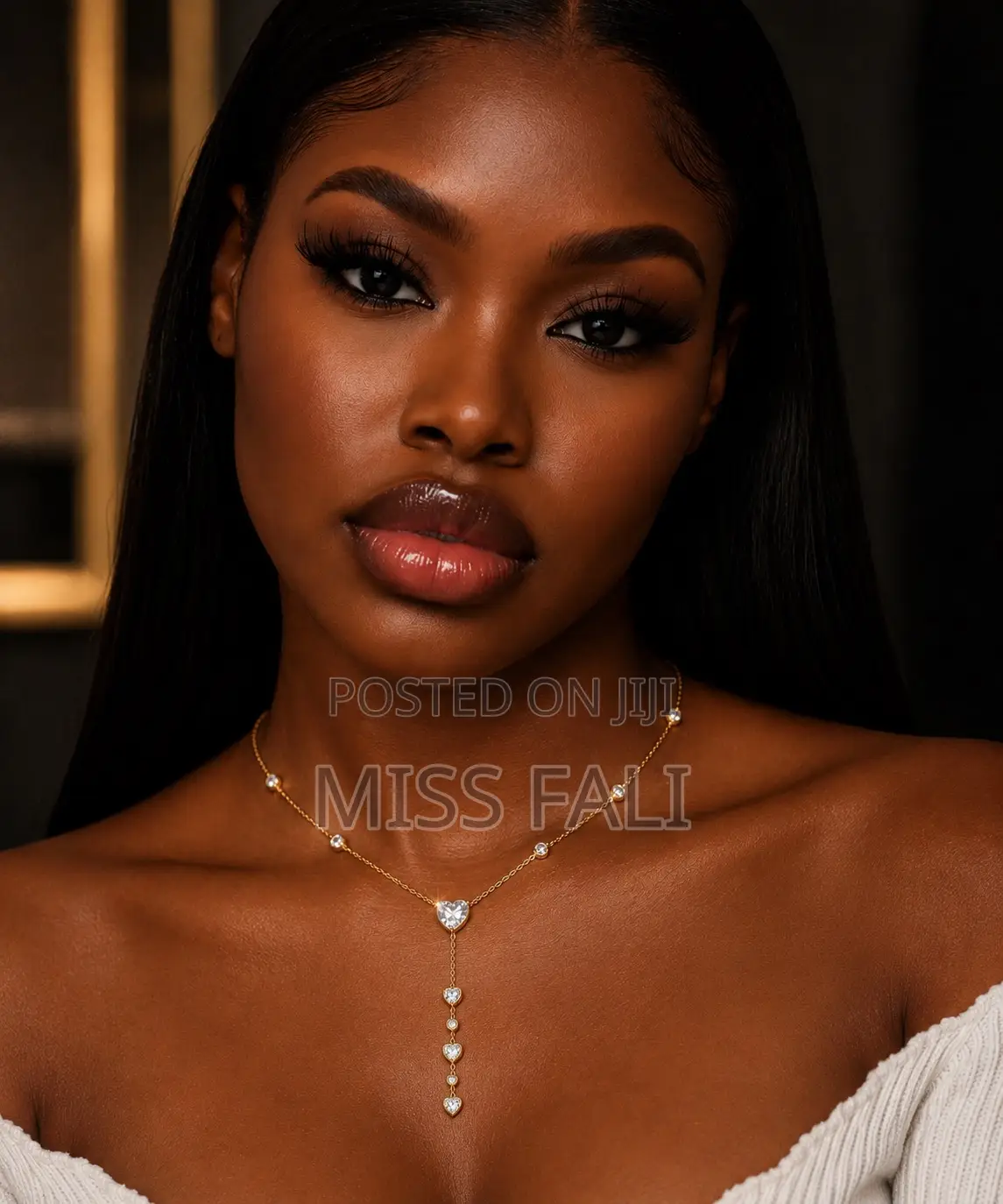 Amour Cascade Necklace