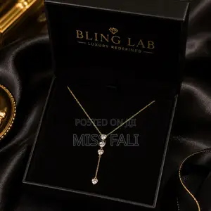 Luna Heart Drop Necklace