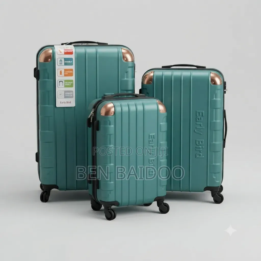 Plastic Travelling Bags 3in1 (Early Bird Designs)