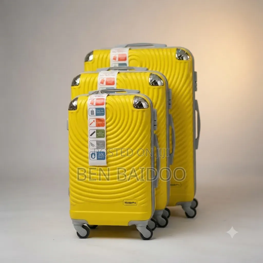 Plastic Travelling Bags 3in1 (Early Bird Designs)