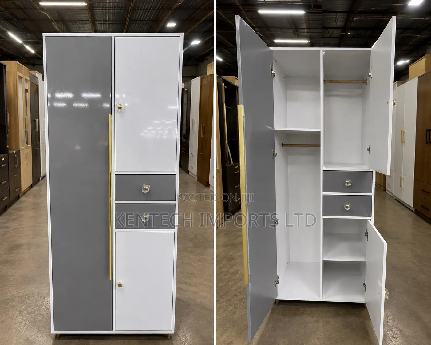 Premium China-Made Wardrobe – Clean Design, Big Space, Best Value